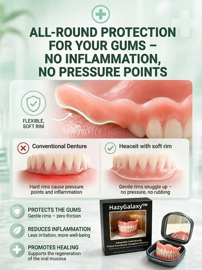 🏆 2026 Best Seller | 🦷 HazyGalaxy™ Custom-Fit Dentures ⏰ ENDS TODAY 80% OFF | Smile with Confidence