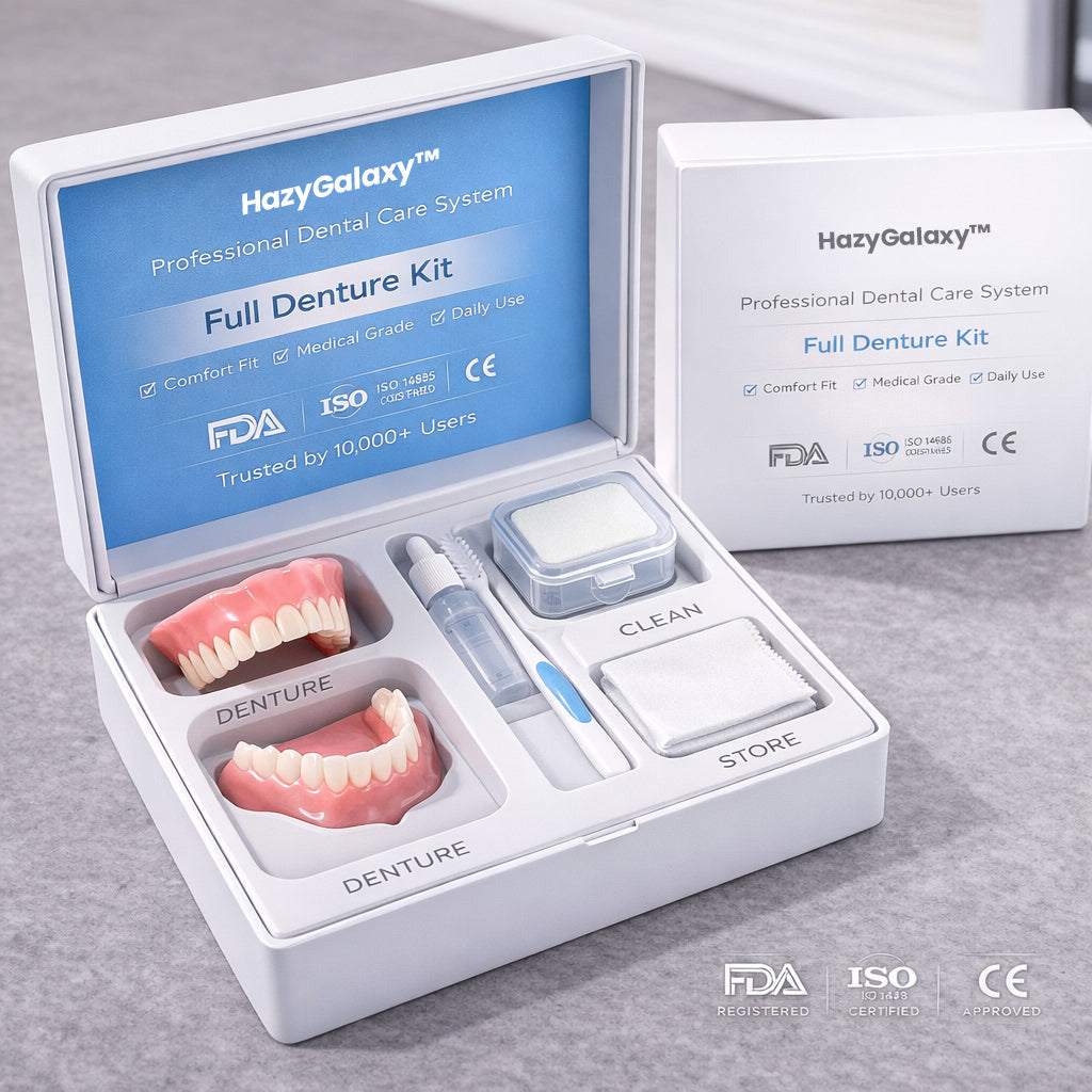 🔥🦷Custom-Fit Dentures ⏰ ENDS TODAY  87% OFF | Smile with Confidence