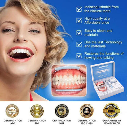 🔥🦷Custom-Fit Dentures ⏰ ENDS TODAY  87% OFF | Smile with Confidence