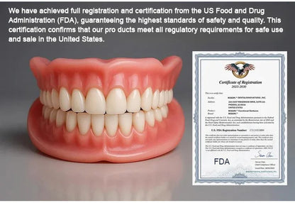 🔥🦷Custom-Fit Dentures ⏰ ENDS TODAY  87% OFF | Smile with Confidence