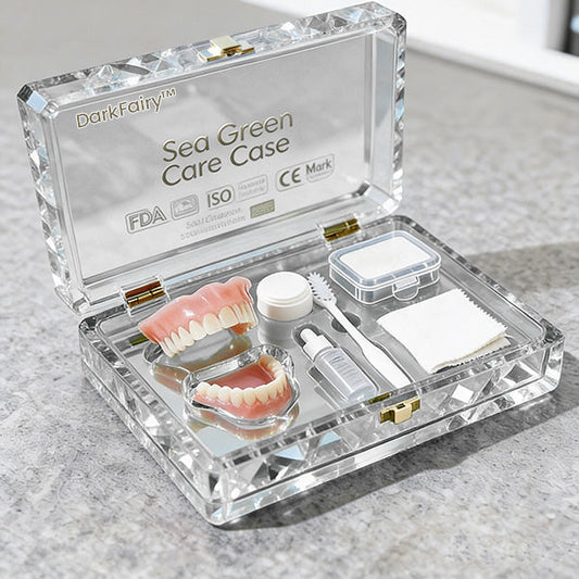 --Ends Today: 75% OFF! ⏰DarkFairy™ Medical Full Denture with Strong Suctiond Custom-Fit Full Functional Dentures🦷